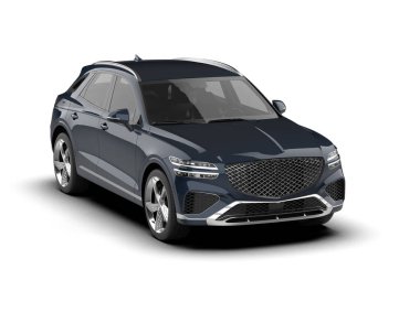 modern lüks araba arka planda.