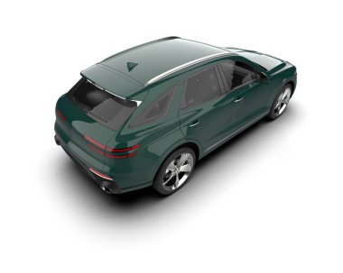 Bir markanın 3 boyutlu görüntülemesi - daha az genel SUV