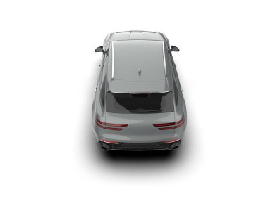 beyaz SUv 3D görüntüleme