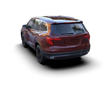 3 boyutlu bir marka - jenerik SUv sunumu