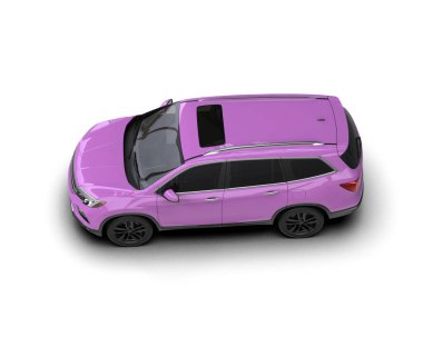 gerçekçi 3D SUV çizimi