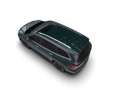 aile için siyah lüks araba