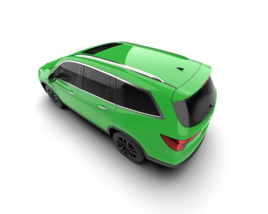 Bir markanın 3 boyutlu görüntülemesi - daha az genel SUV