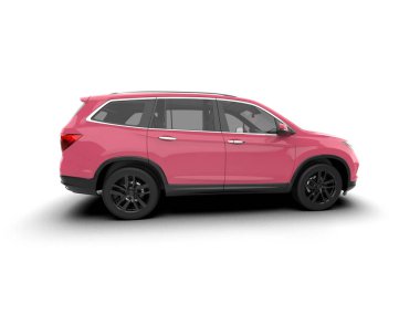 Araba cipi. 3d oluşturma