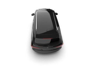 araba siyah modern araba - yan görünüm