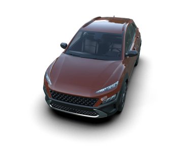 Bir arabanın 3 cg görüntüsü