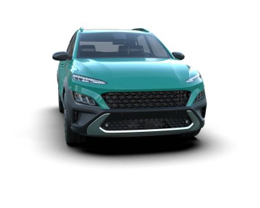 Arka planda modern şehir arabası