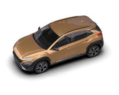 Boş bir arka planda 3 boyutlu, genel bir kavram.