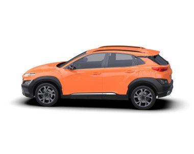 modern SUV - turuncu renk
