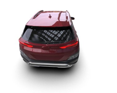 Bir markanın 3 boyutlu görüntülemesi - daha az genel SUV