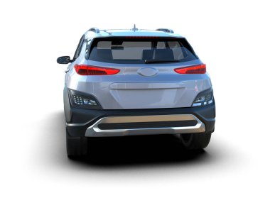 Markalı bir SUV 'un 3 boyutlu resmi..