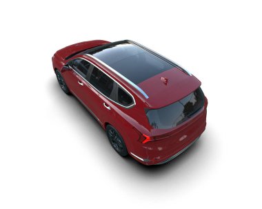 modern araba arka planda