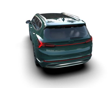 Daha az genel bir konsept arabanın 3 boyutlu çizimi