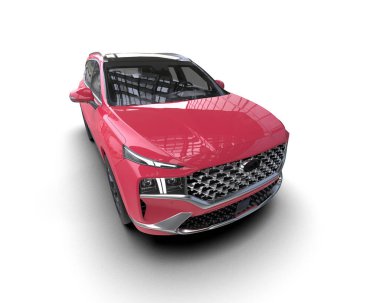 araba modern şehir konsepti