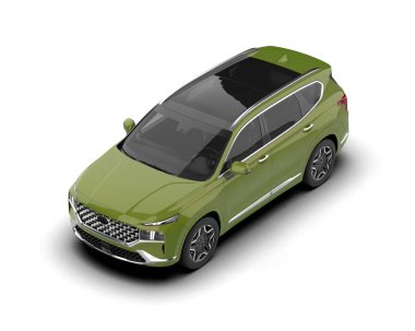 Bir arabanın 3 boyutlu görüntüsü