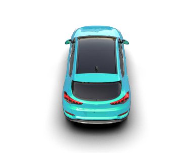 Mavi Modern spor araba