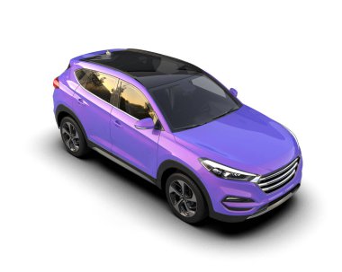 Modern bir arabanın tasviri