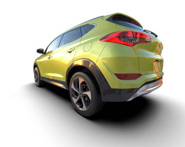 modern SUV - 3D görüntüleme