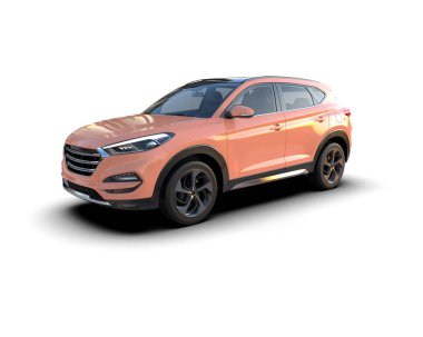 Bir markanın 3 boyutlu görüntülemesi - daha az genel SUV