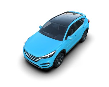 Bir markanın 3 boyutlu görüntülemesi - daha az genel SUV