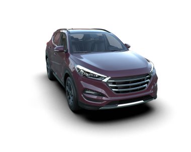 SUV Araç 3D görüntüleme.