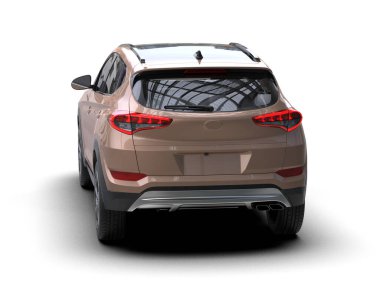 SUV - modern araba - arka görünüm