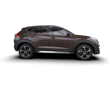 beyaz arkaplandaki araba