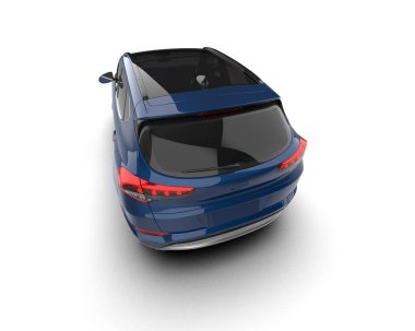 araba beyazda izole edildi