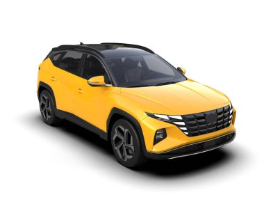 siyah araba modern cip. 3d oluşturma