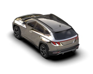 Markanın 3 boyutlu yorumlaması - daha az genel konsept araba