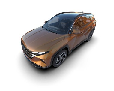 Bir markanın 3 boyutlu görüntülemesi - daha az genel SUV