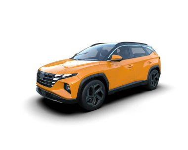 siyah modern araba beyaz arka planda