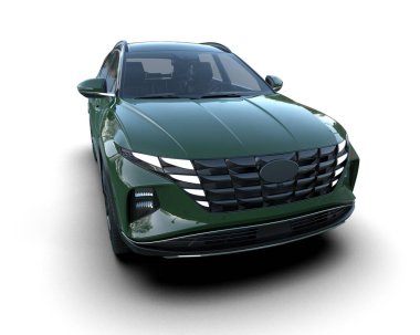 Bir SUV arabasının 3 boyutlu resmi