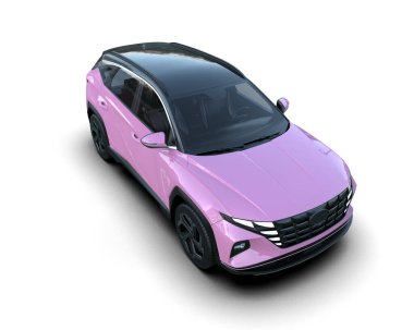 3 boyutlu bir araba.