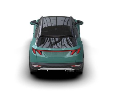 Bir markanın 3 boyutlu görüntülemesi - daha az genel SUV