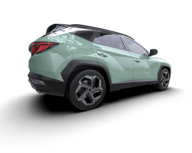 Bir markanın 3 boyutlu görüntülemesi - daha az genel SUV