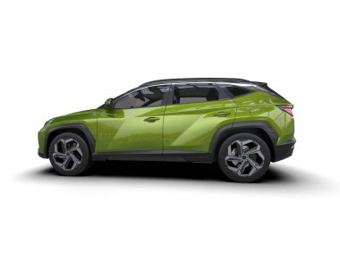 Bir markanın 3 boyutlu çizimi - daha az genel bir araba