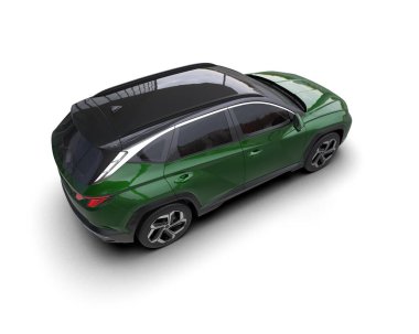 siyah modern aile arabası - arka plan