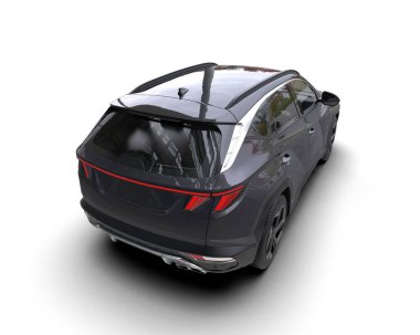 modern siyah araba - arka plan