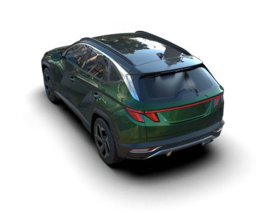 Bir markanın 3 boyutlu görüntülemesi - daha az genel SUV