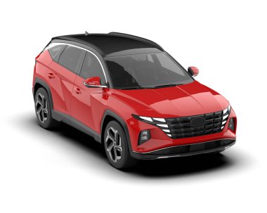 Bir markanın 3 boyutlu görüntülemesi - daha az genel SUV