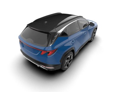 Mavi Modern spor araba