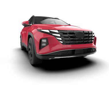 Siyah arka planda 3 boyutlu araba.