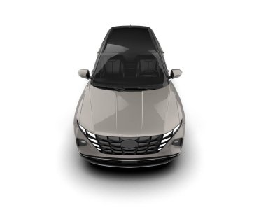 gümüş metalik gradyan ile siyah araba