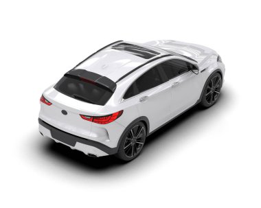 3 boyutlu bir araba.