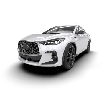 Bir markanın 3 boyutlu görüntülemesi - daha az genel SUV