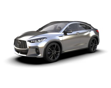 Daha az genel bir konsept arabanın 3 boyutlu çizimi