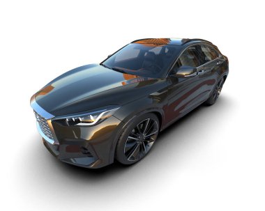 modern araba arka planda.