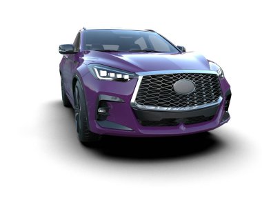 Daha az genel bir konsept arabanın 3 boyutlu çizimi