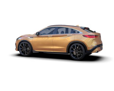 3 boyutlu markalı, daha az kullanışlı bir araba.